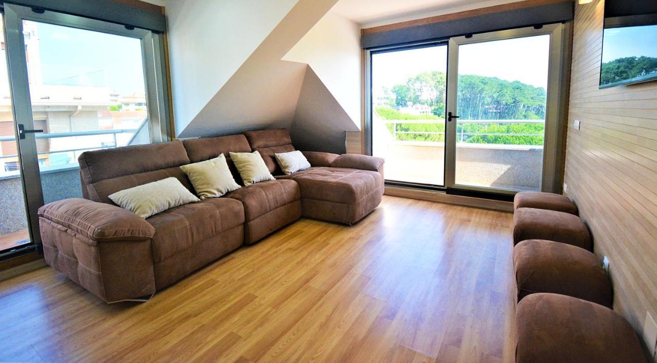 Atico De Playa Con Vistas En Baltar - Sanxenxo Apartment Portonovo Exterior foto