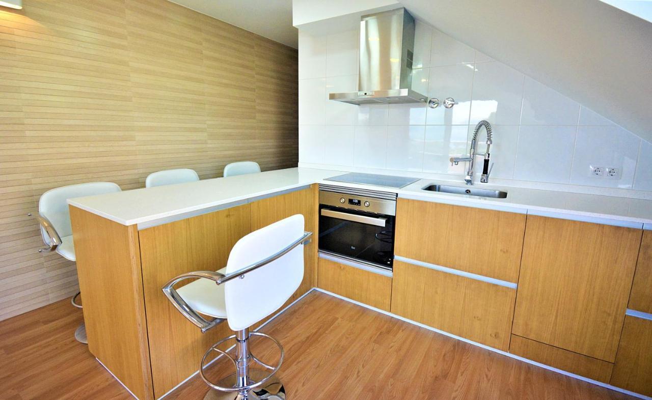 Atico De Playa Con Vistas En Baltar - Sanxenxo Apartment Portonovo Exterior foto